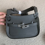  Sleek carryall bag carried on shoulder