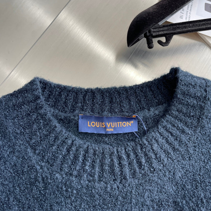 Full styled look of Louis Vuitton luxury clothing with everyday silhouette