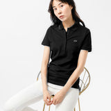 Full styled look of Lacoste luxury clothing with signature branding