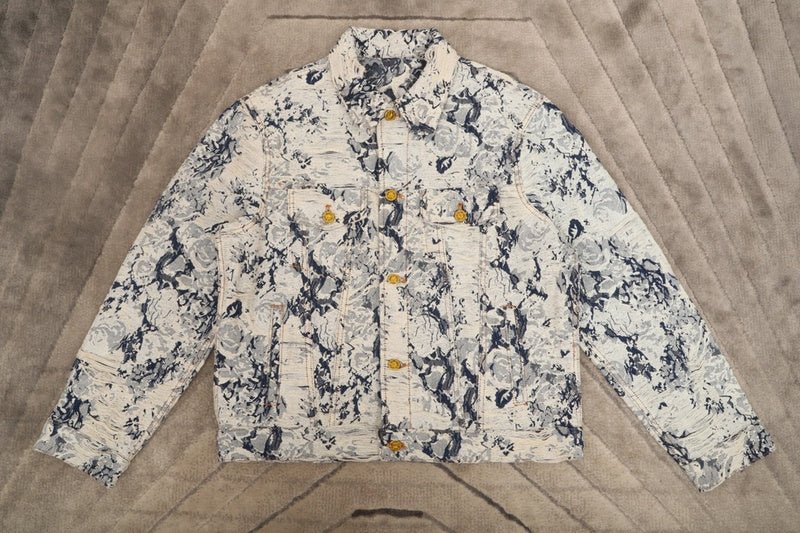 Back view of Louis Vuitton luxury clothing with streetwear-inspired cut