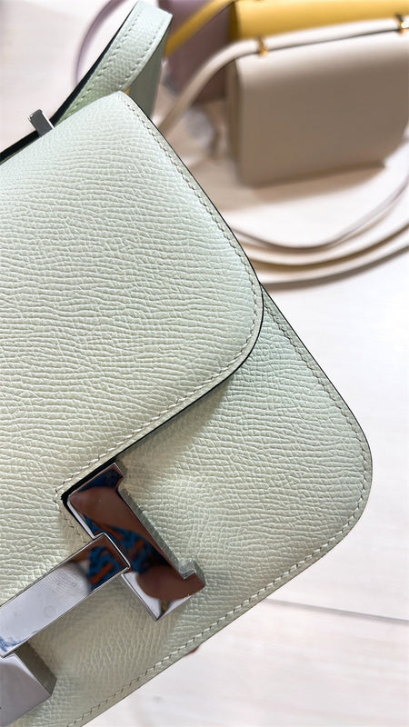  clean-lined shoulder bag styled with outfit