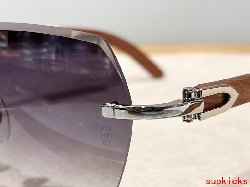 Front view of Cartier unisex sunglasses