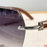 Front view of Cartier unisex sunglasses