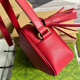 Front view of elevated sleek women's handbag – women's designer-style accessory