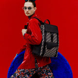 Front view of sleek refined women's handbag – women's designer-style accessory