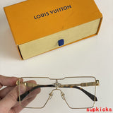 Side view of Louis Vuitton unisex sunglasses