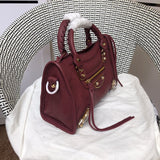 Handle and strap detail of premium chic women's handbag – women's designer-style accessory