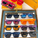 Lifestyle view of Louis Vuitton unisex sunglasses