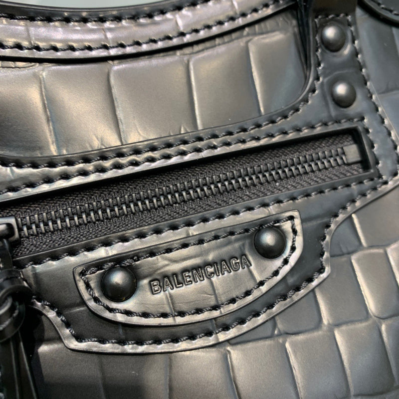 Modern Faux Leather Handbag - Refined Silhouette | Women's Fashion Handbag #314 - interior view (image 6) of designer-inspired handbag