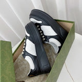Gucci two-tone luxury sneakers view 9 sleek tonal finish