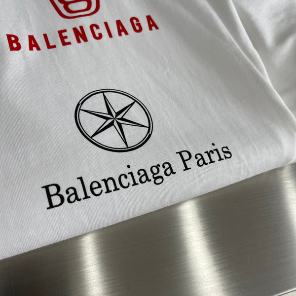 Balenciaga clothing close-up — premium authentic designer style