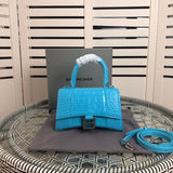 Close-up detail of chic statement women's handbag – women's luxury handbag