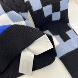 Side profile of Louis Vuitton luxury clothing with contemporary cut