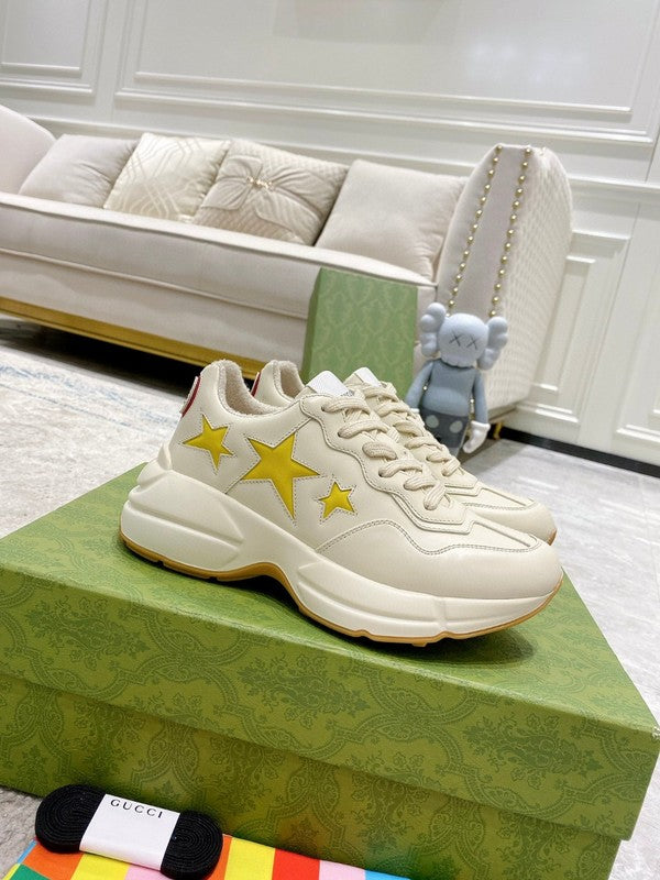 Gucci fresh white-and-black luxury sneakers view 10 streetwear statement look