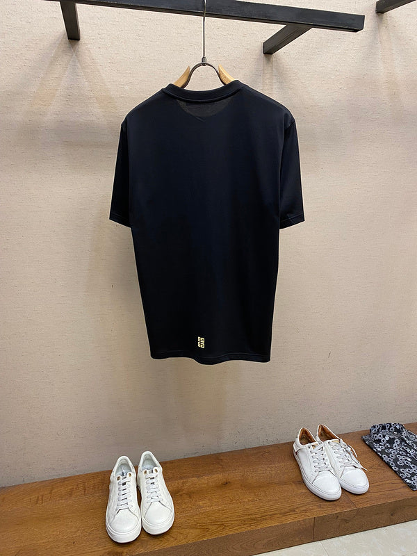Side profile of Givenchy luxury clothing with everyday silhouette