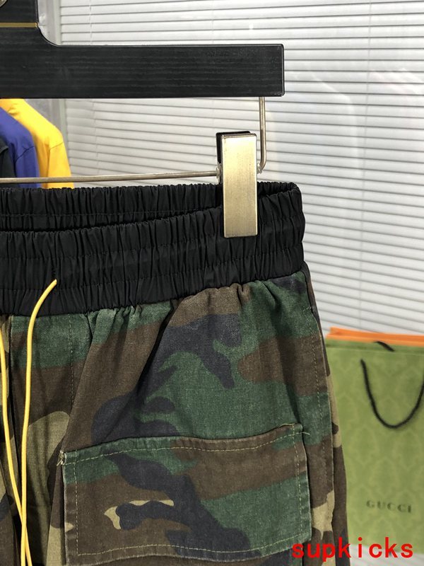 Full styled look of Rhude luxury clothing with streetwear-inspired cut