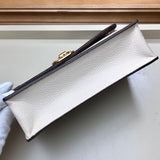 Front view of classic premium women's handbag – women's everyday handbag