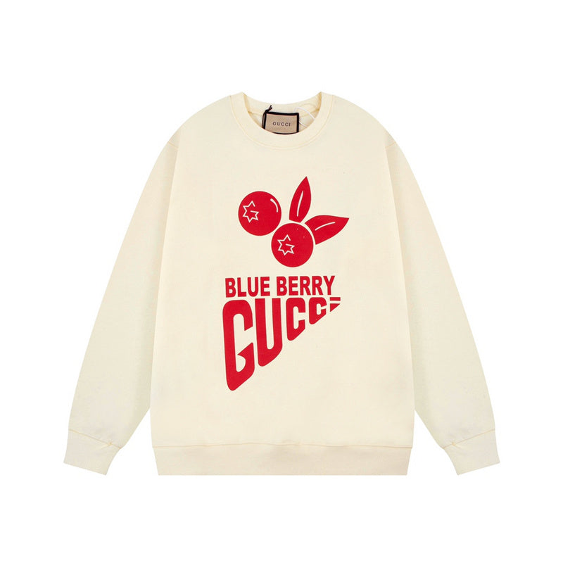 Front view of Gucci luxury clothing with streetwear-inspired cut