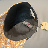 Side view of Burberry unisex cap