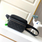 Side profile of premium classic women's handbag – women's everyday handbag