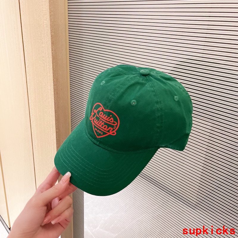 Side view of Louis Vuitton unisex cap