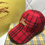 Full view of Burberry unisex cap