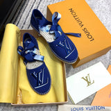 Louis Vuitton luxury shoes close-up — premium authentic designer style