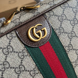 Interior view of refined classic women's handbag – women's statement bag