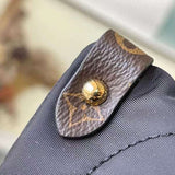 Back view of modern classic women's handbag – women's everyday handbag