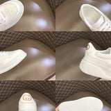 Gucci classic monochrome luxury sneakers view 10 low-top design