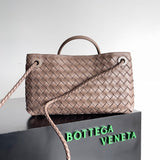 Modern Faux Leather Handbag - Understated Luxury Look | Women's Everyday Carry Handbag #1585 - interior view (image 6) of designer-inspired handbag