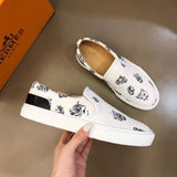 Hermes shoes Style 092 - front view, refined designer finish