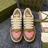 Gucci fresh white-and-black luxury sneakers view 9 signature lace-up style