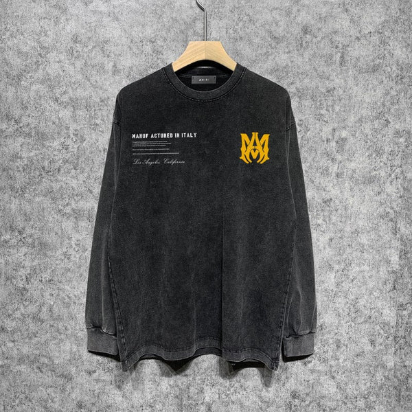 Amiri hoodie back view — premium authentic designer style