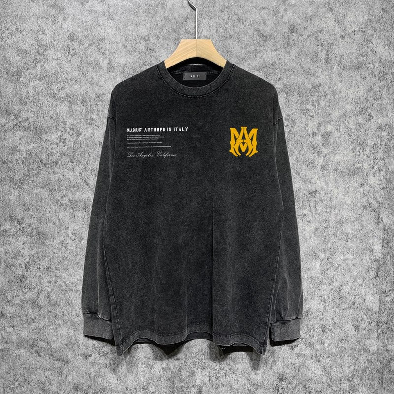 Amiri designer hoodie full view