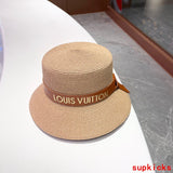 Close-up detail view of Louis Vuitton unisex cap