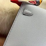 Elegant bag shown from front angle