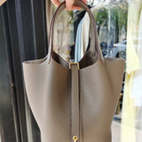 Elegant bag shown from front angle