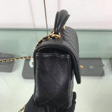 Zivas Charm Classic Sensibility Fashion Handbag (Signature Shape & Finish) – Back View