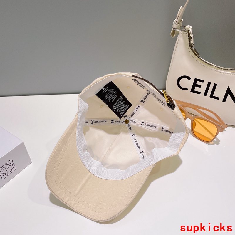 Side view of Louis Vuitton unisex cap