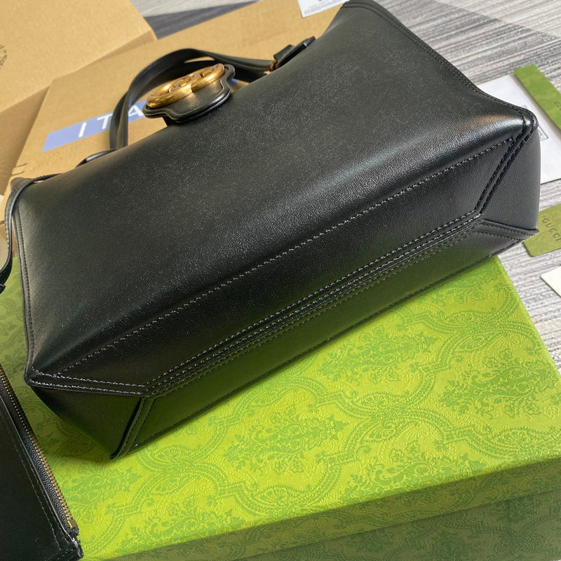 Interior view of classic elevated women's handbag – women's luxury handbag