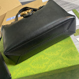 Interior view of classic elevated women's handbag – women's luxury handbag