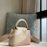  tailored shoulder bag styled with outfit