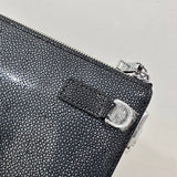 Side view of everyday-ready structured handbag