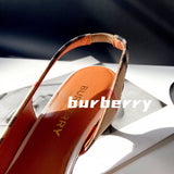Burberry shoes Style 348 - top view showing design
