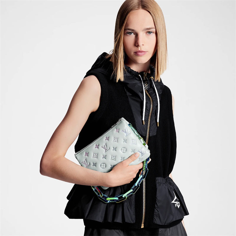  timeless crossbody bag detail view showing craftsmanship