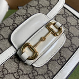 Side profile of signature sleek women's handbag – women's premium purse