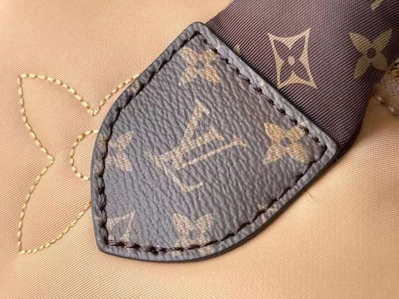 Top view of signature premium women's handbag – women's designer-style accessory