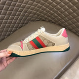 Gucci sneakers detailed view showing premium designer craftsmanship