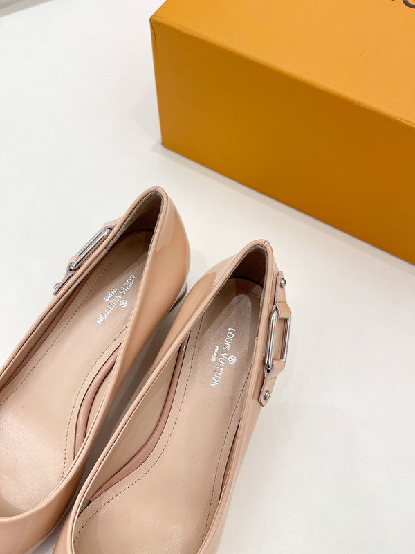 Louis Vuitton Tan Chunky Platform Sneakers - Detail Shot of Craftsmanship